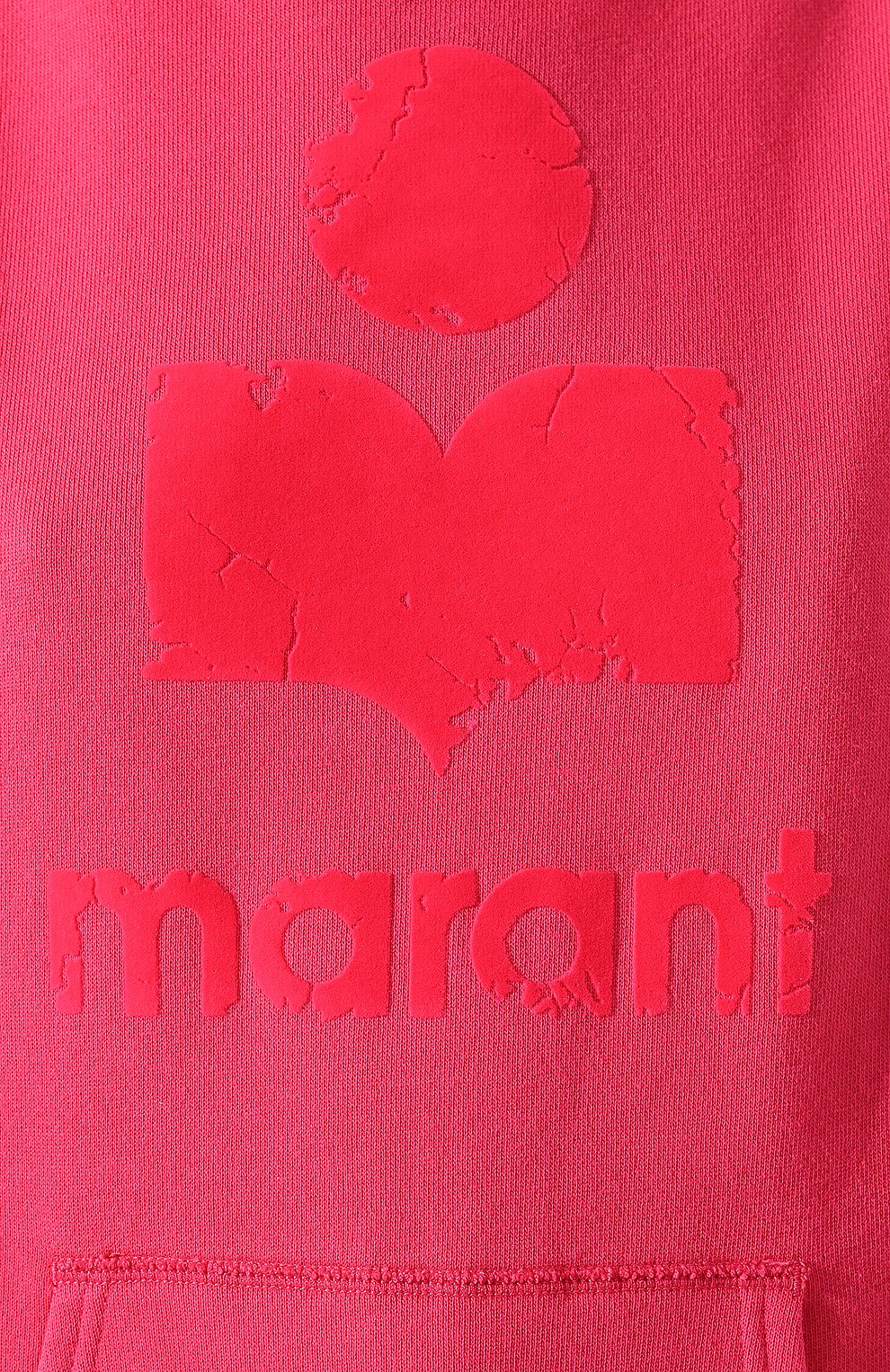 Хлопковое худи ISABEL MARANT ETOILE розового цвета по цене 22350 руб., арт. SW0031-20P035E/MANSEL, фото 5 Хлопковое худи ISABEL MARANT ETOILE, арт. SW0031-20P035E/MANSEL, фото 5