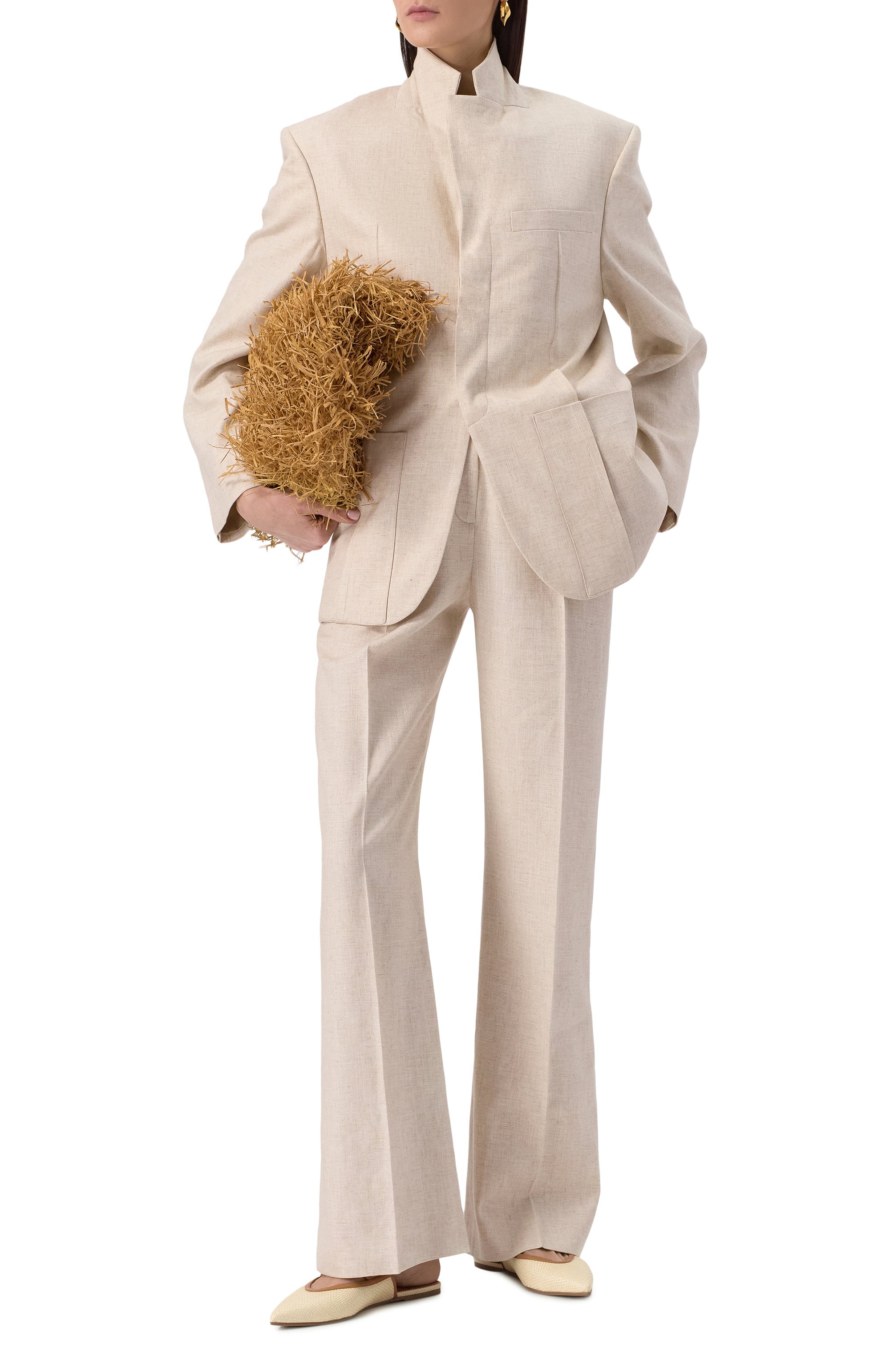 Балетки morgana из рафии LE SILLA, арт. 9043D020MTPPPAN/778, фото 2