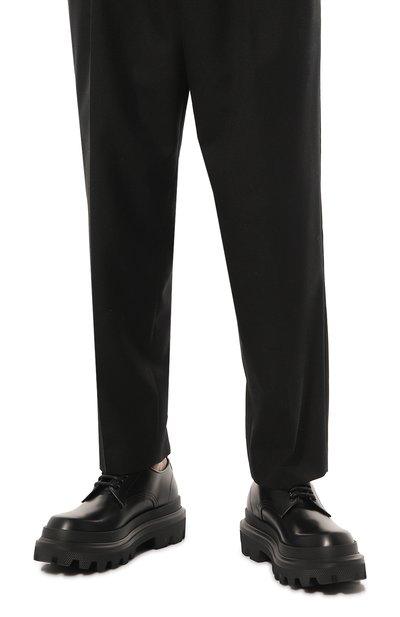 Кожаные дерби DOLCE & GABBANA, арт. A10794/AB640, фото 3