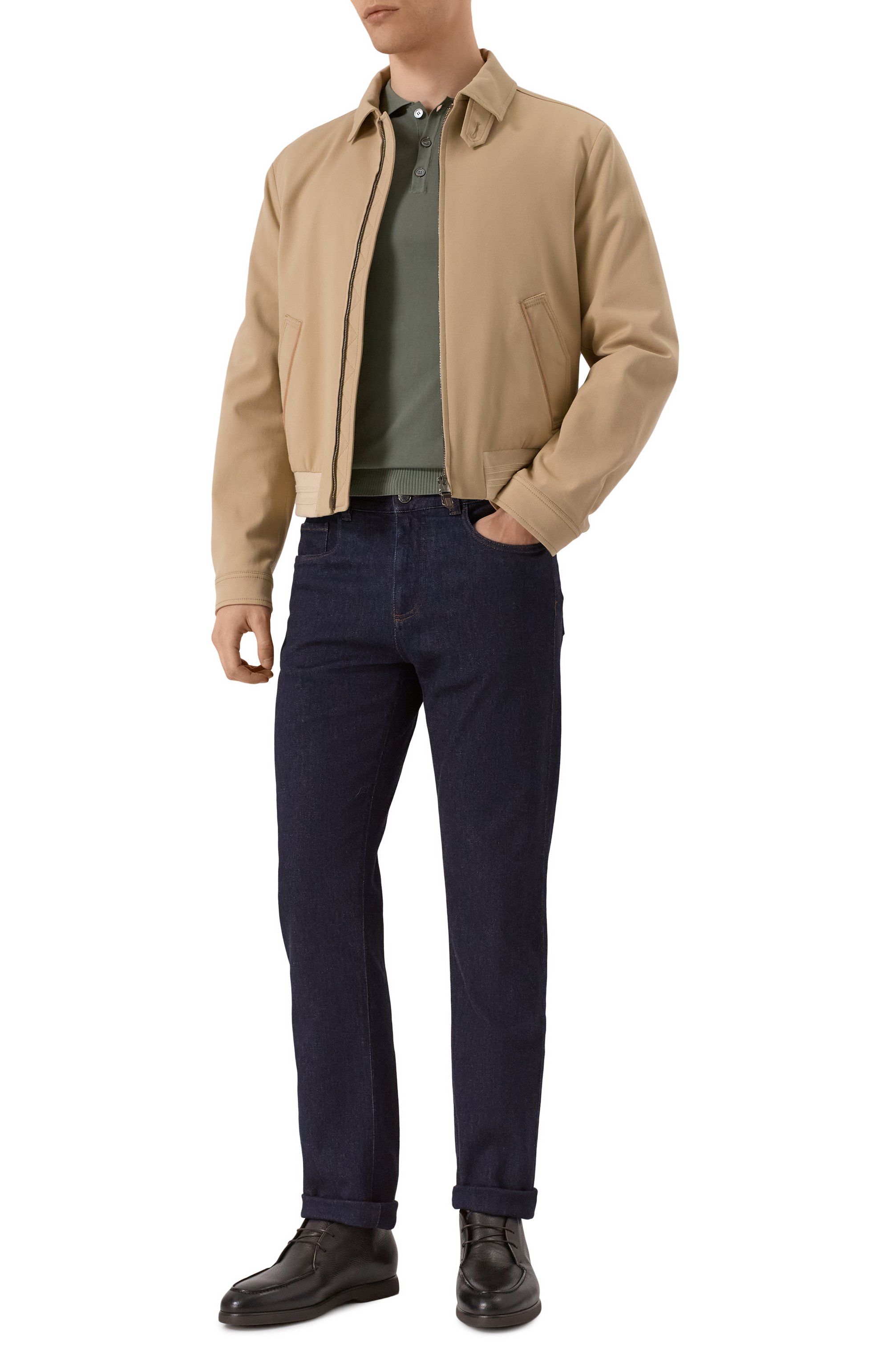 Хлопковое поло DANIELE FIESOLI, арт. DF0305, фото 2