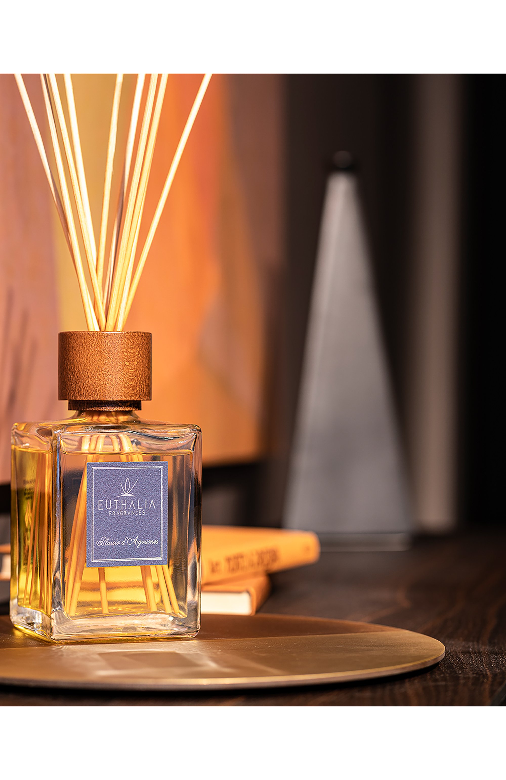 Диффузор plasir d`agrumes (250ml) EUTHALIA FRAGRANCES бесцветного цвета по цене 18450 руб., арт. 4603336950597, фото 4 Диффузор plasir d`agrumes (250ml) EUTHALIA FRAGRANCES, арт. 4603336950597, фото 4