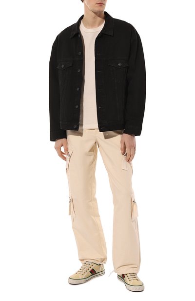 Текстильные кеды tennis 1977 GUCCI, арт. 606111 GZO30, фото 2