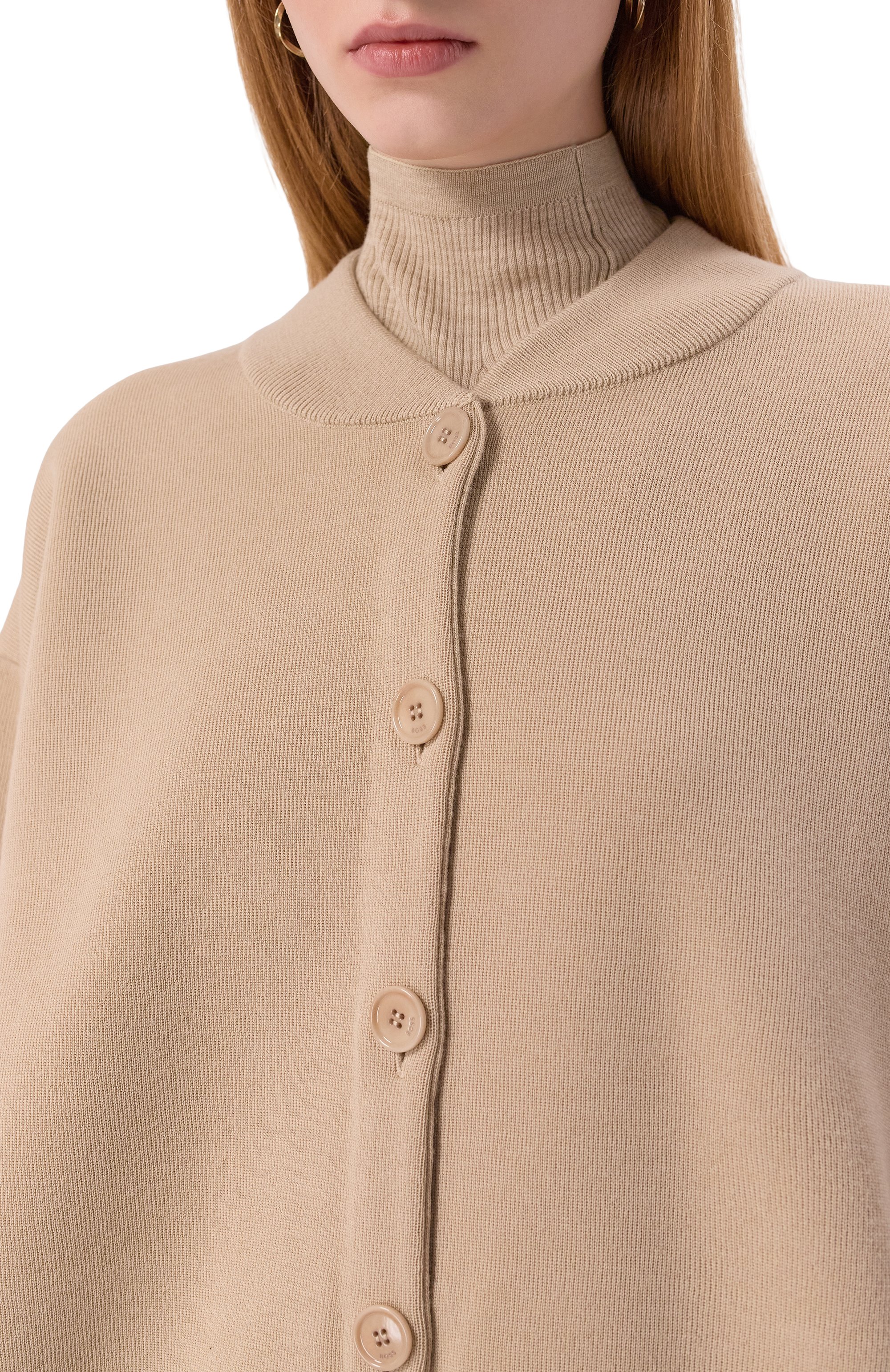 Шерстяной кардиган BOSS, арт. 50543544, фото 5