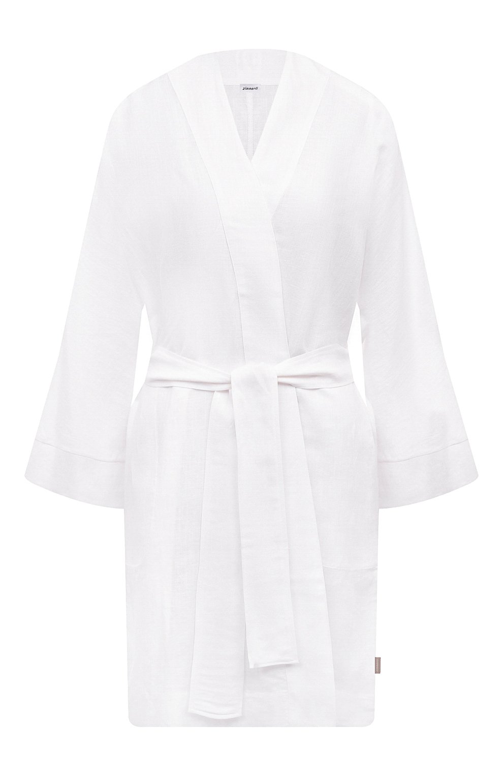 Халат изо льна и хлопка ZIMMERLI, арт. 4697-15500, фото 1