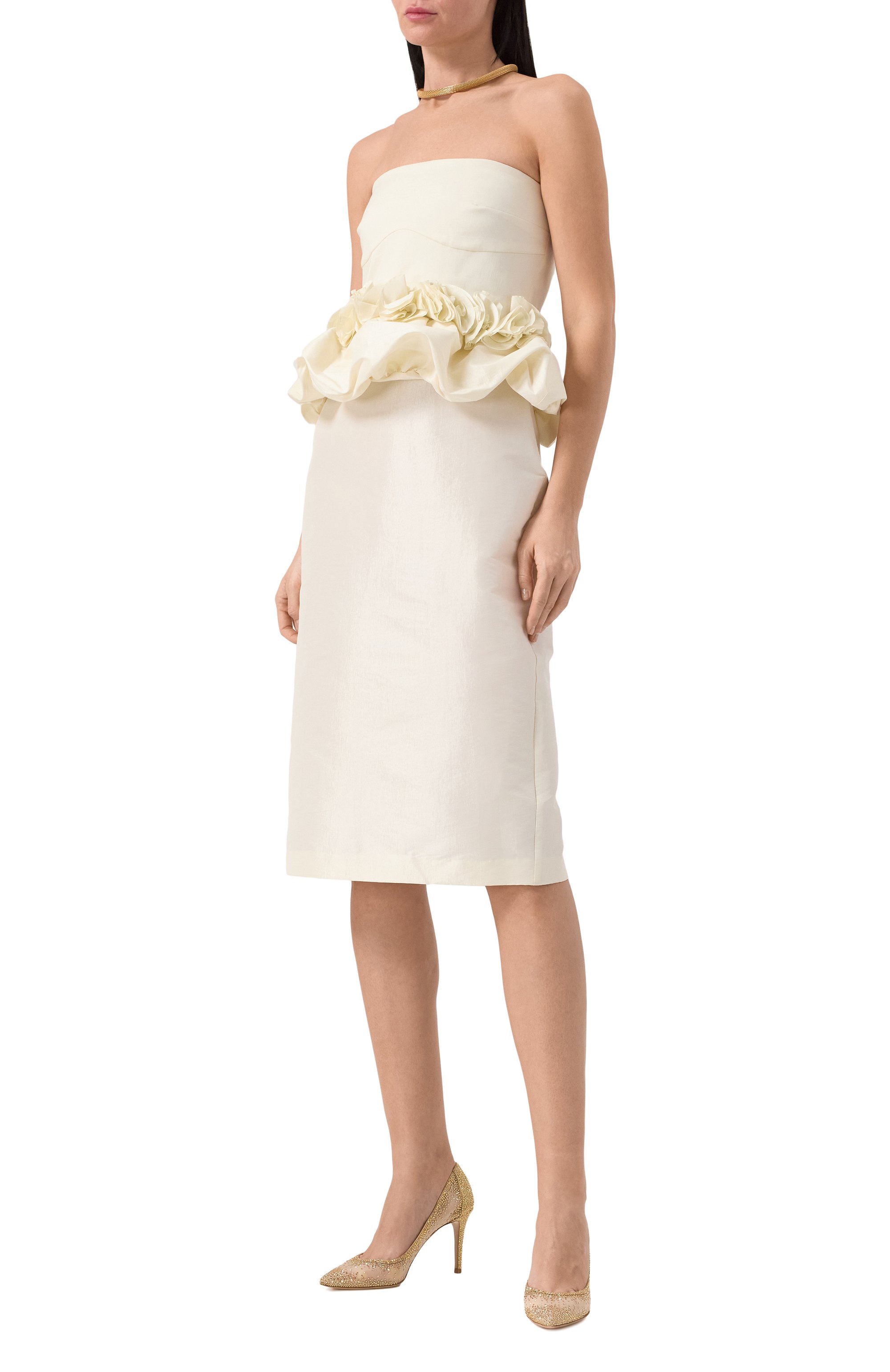 Текстильные туфли rania 85 GIANVITO ROSSI, арт. G20475.85RIC.B0RMENU, фото 2