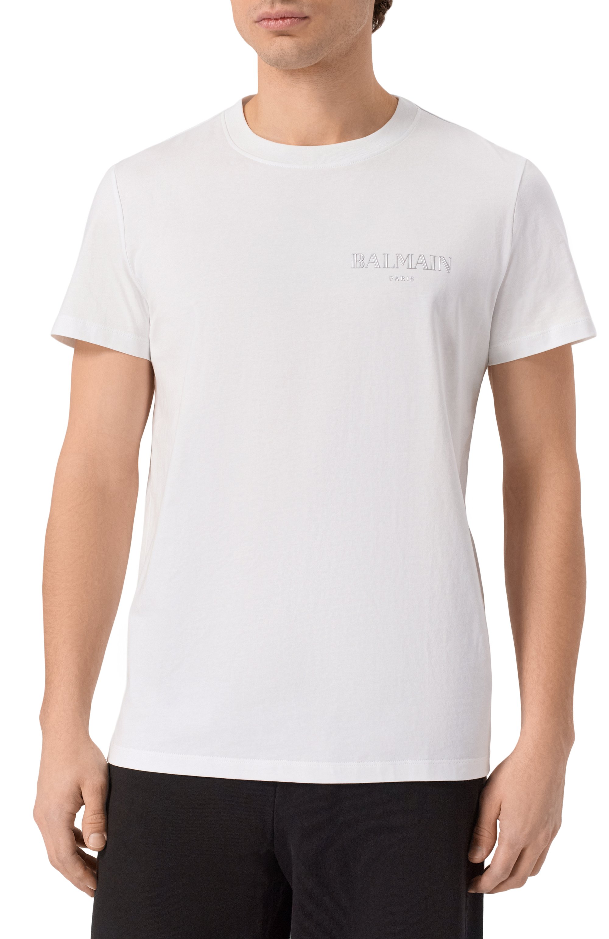 Хлопковая футболка BALMAIN, арт. FH1EF000/GD84, фото 3