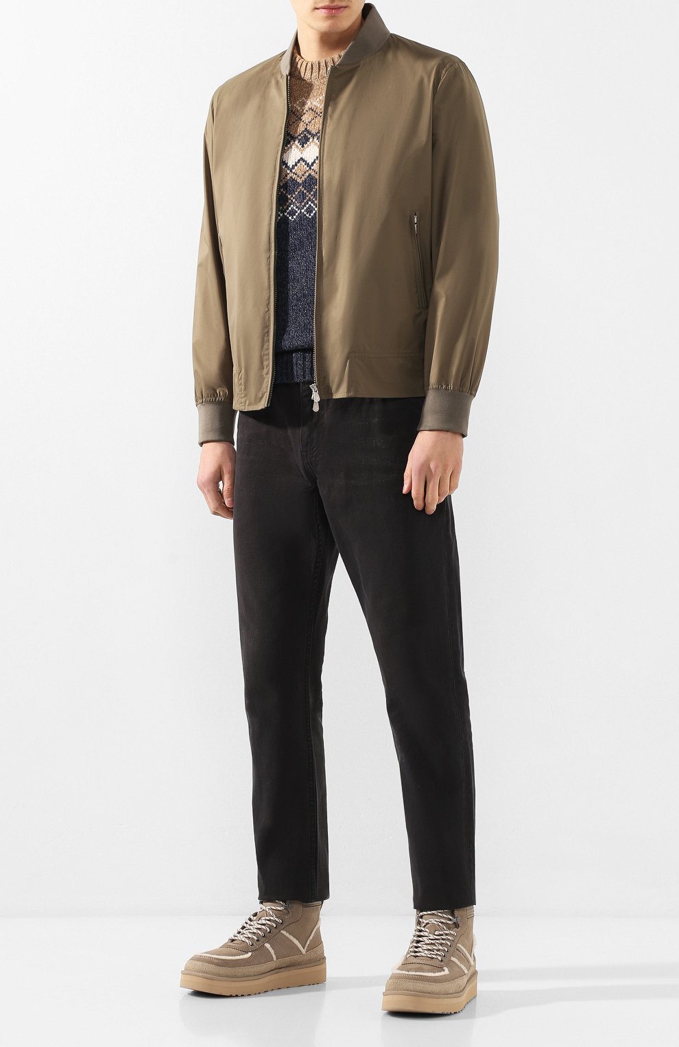 Кожаные ботинки ugg x white mountaineering highland sport UGG, арт. 1108649_DUNE, фото 2