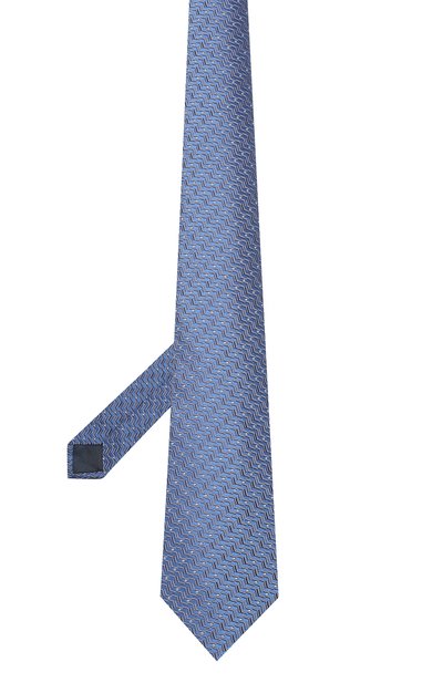Шелковый галстук LANVIN синего цвета по цене 13300 руб., арт. 2158/TIE, фото 2 Шелковый галстук LANVIN, арт. 2158/TIE, фото 2