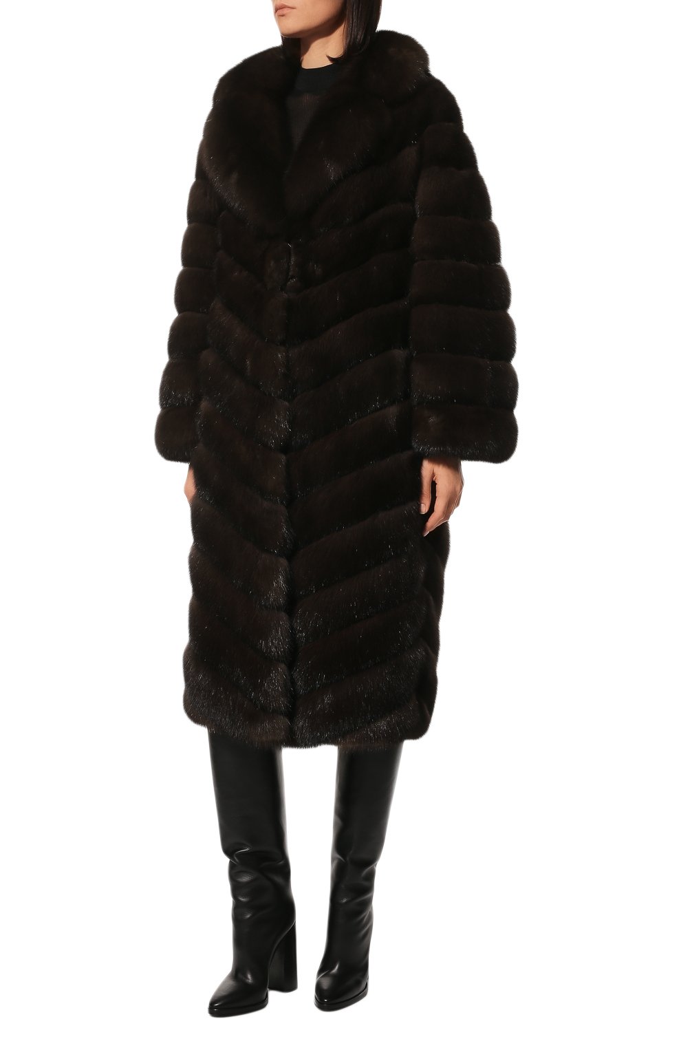 Шуба из меха соболя VICTORIA KUSENKOVA, арт. 703500003505, фото 3