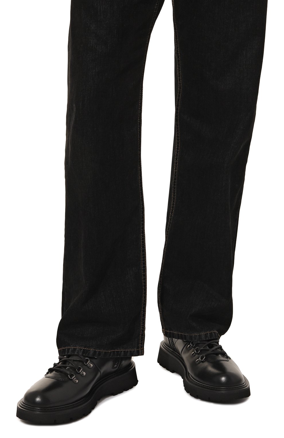 Кожаные ботинки WOOLRICH, арт. WFM242.074.1110, фото 3