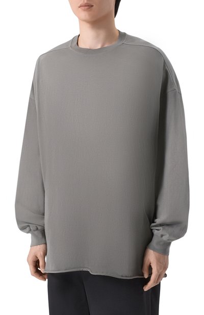 Хлопковый лонгслив RICK OWENS, арт. RU01F2276/JA, фото 3
