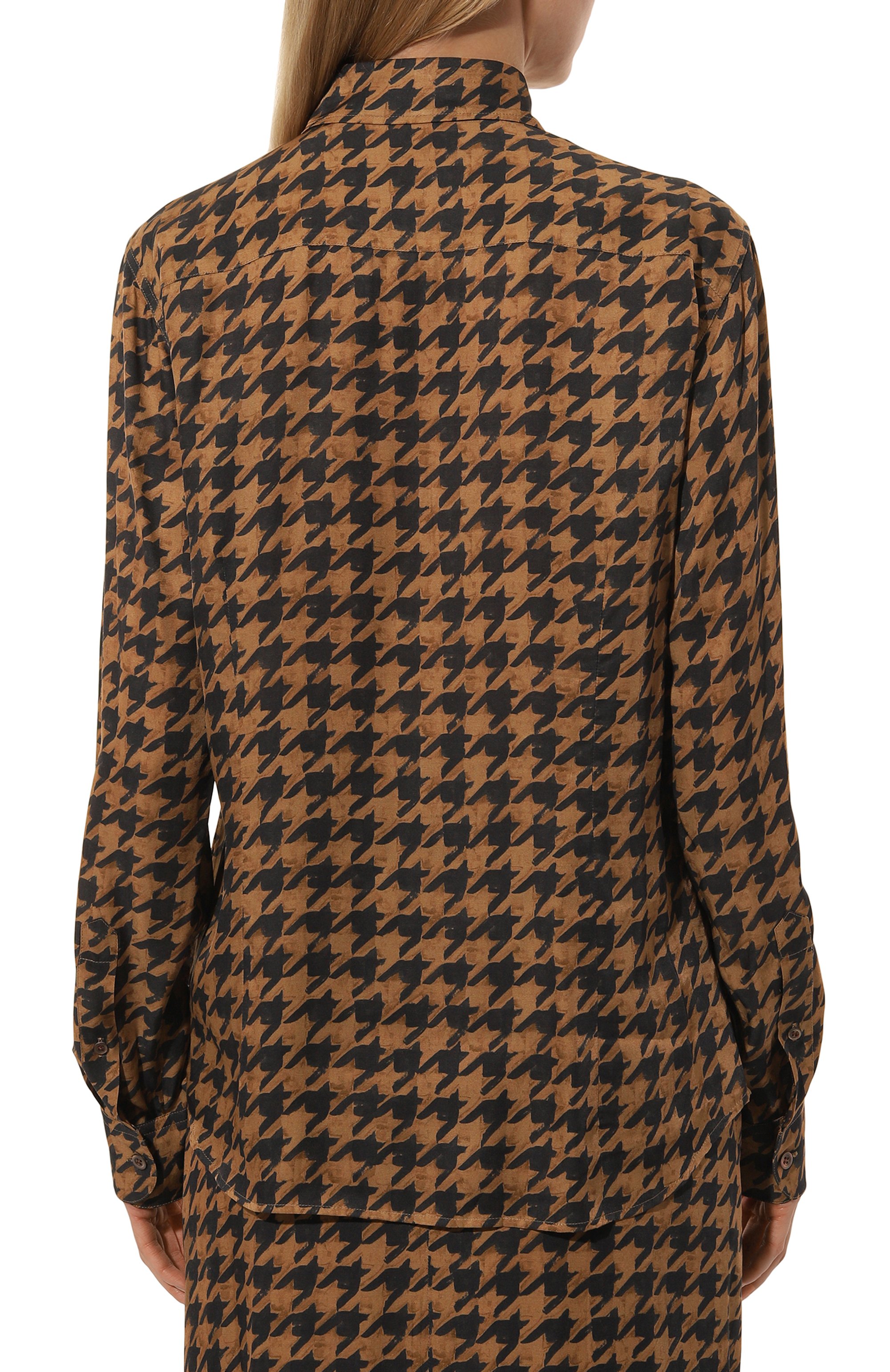 Рубашка из вискозы DRIES VAN NOTEN, арт. 242-010707-9088, фото 4