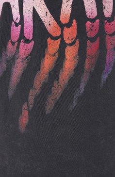 Женская хлопковая футболка ISABEL MARANT ETOILE темно-серого цвета, арт. 25PTS0147FA-C1N07E | Фото 6 (Драгоценные камни: Проставлено; Материал внешний: Хлопок; Длина (для топов): Стандартные; Рукава: Короткие; Материал сплава: Проставлено; Женское Кросс-КТ: Футболка-одежда; Принт: С принтом; Стили: Кэжуэл)