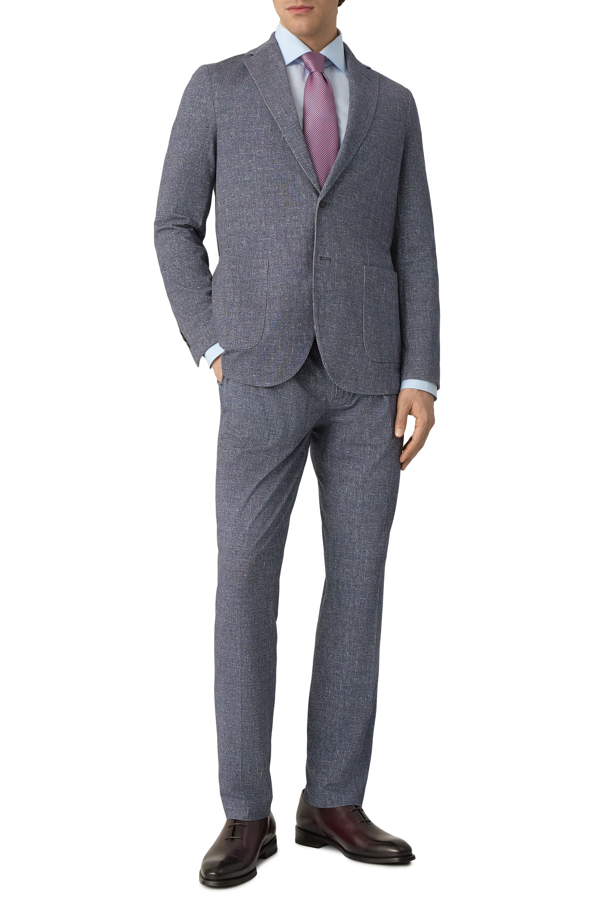 Хлопковая сорочка LUIGI BORRELLI, арт. SR3813, фото 2