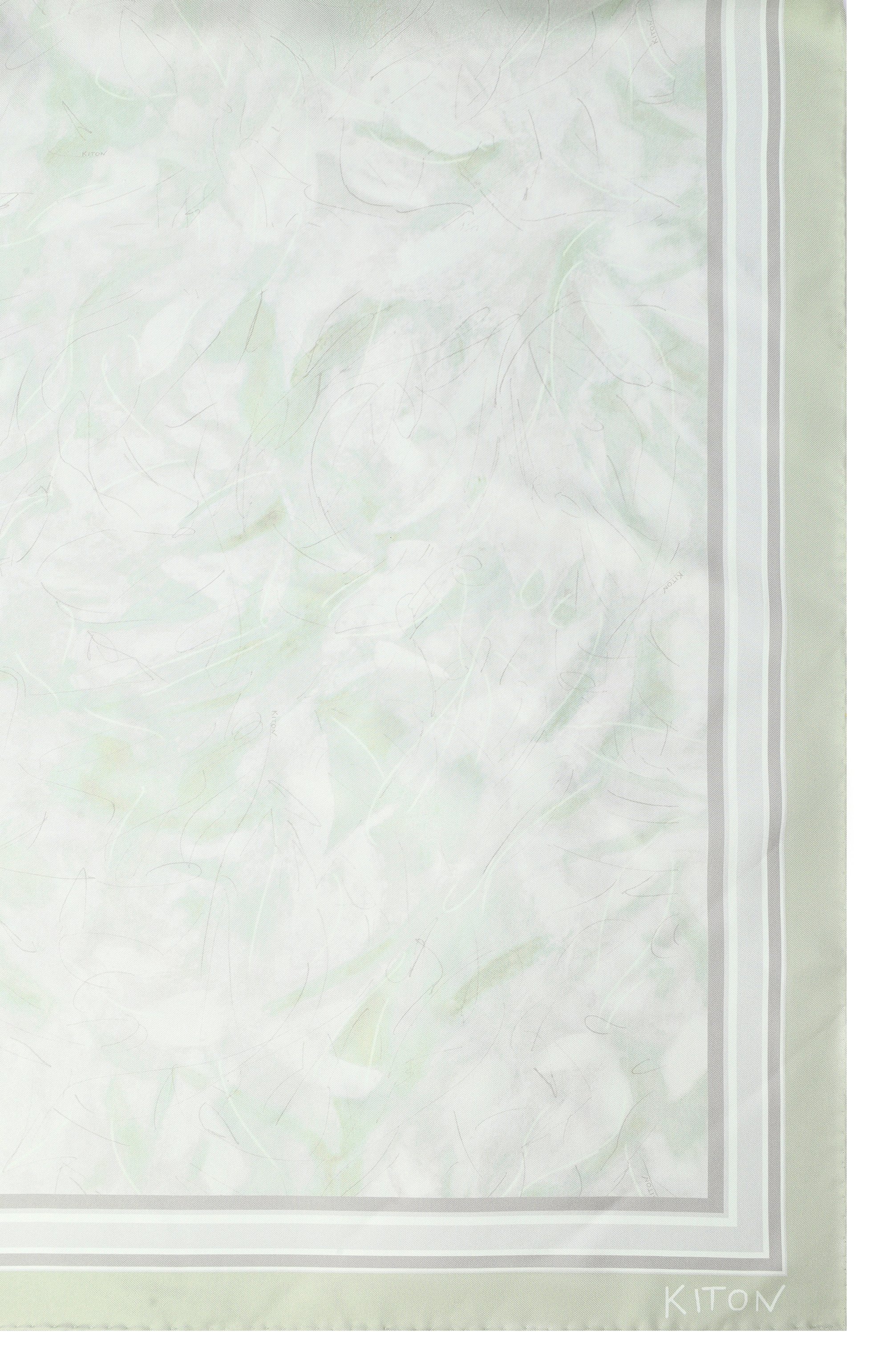 Шелковый платок KITON, арт. D53754K0953H14, фото 4