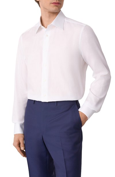 Хлопковая сорочка ZILLI, арт. CLAA01M010004802U, фото 3