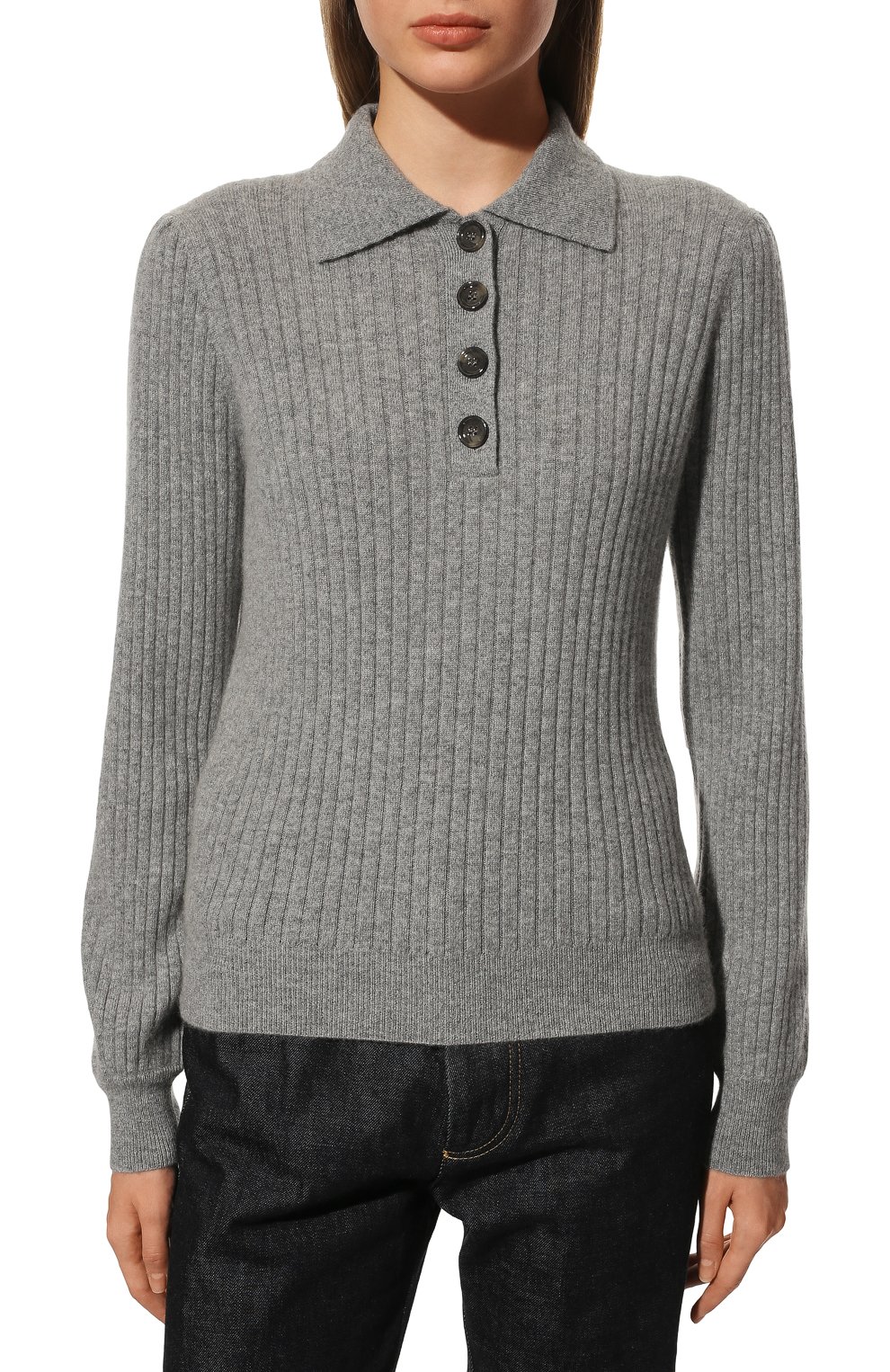 Кашемировое поло ALLUDE, арт. 225/11144, фото 3