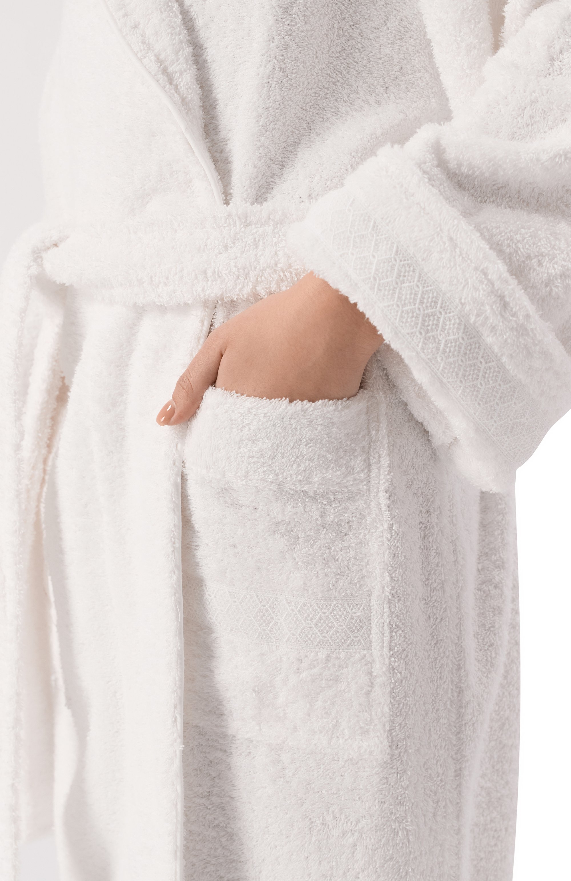 Хлопковый халат FRETTE, арт. FS5754 25D324 0000, фото 4