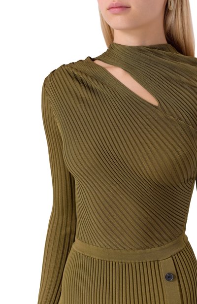 Платье из вискозы SELF-PORTRAIT, арт. PF25080SG, фото 5