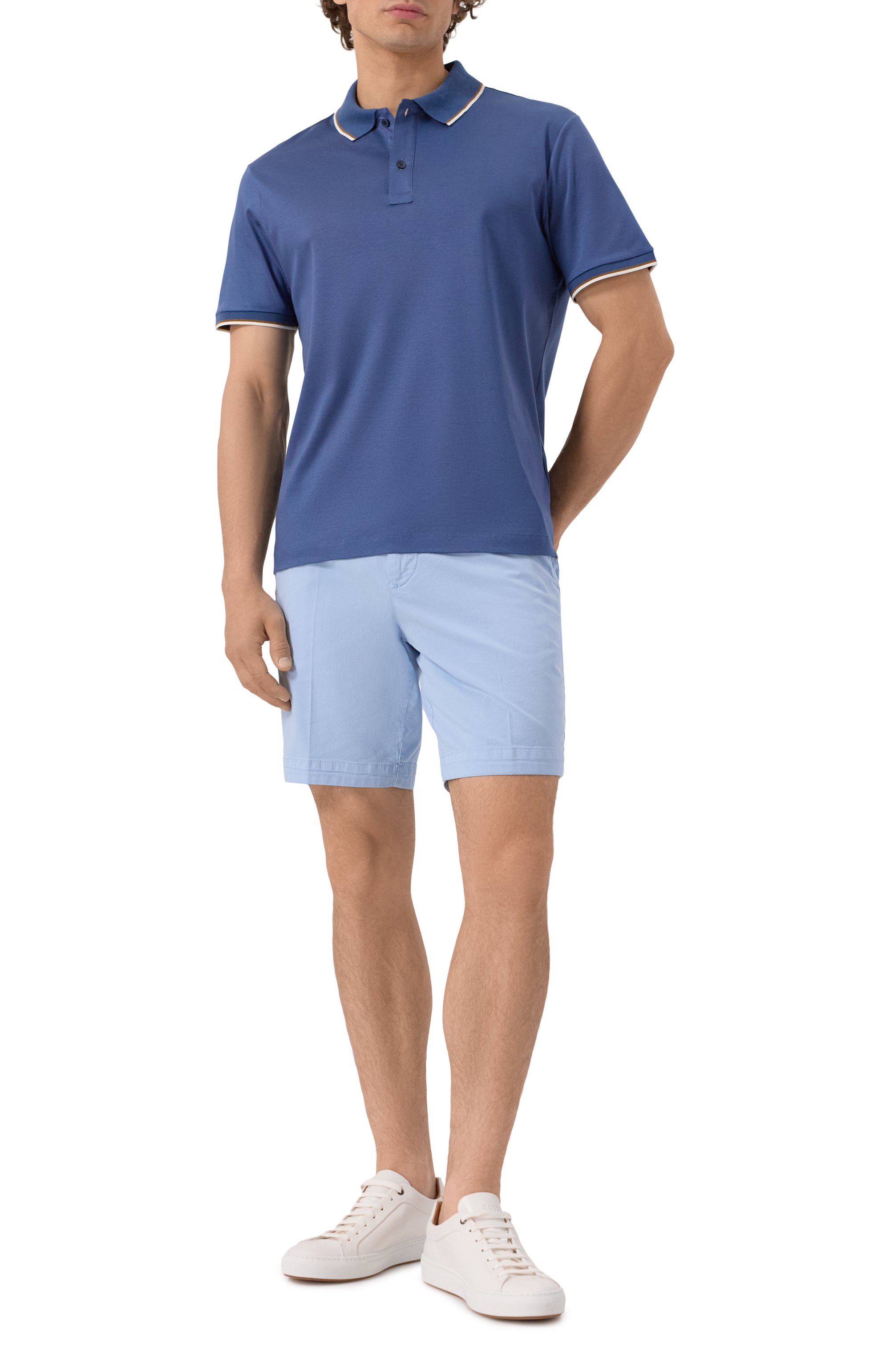 Хлопковые шорты BOSS, арт. 50540743, фото 2