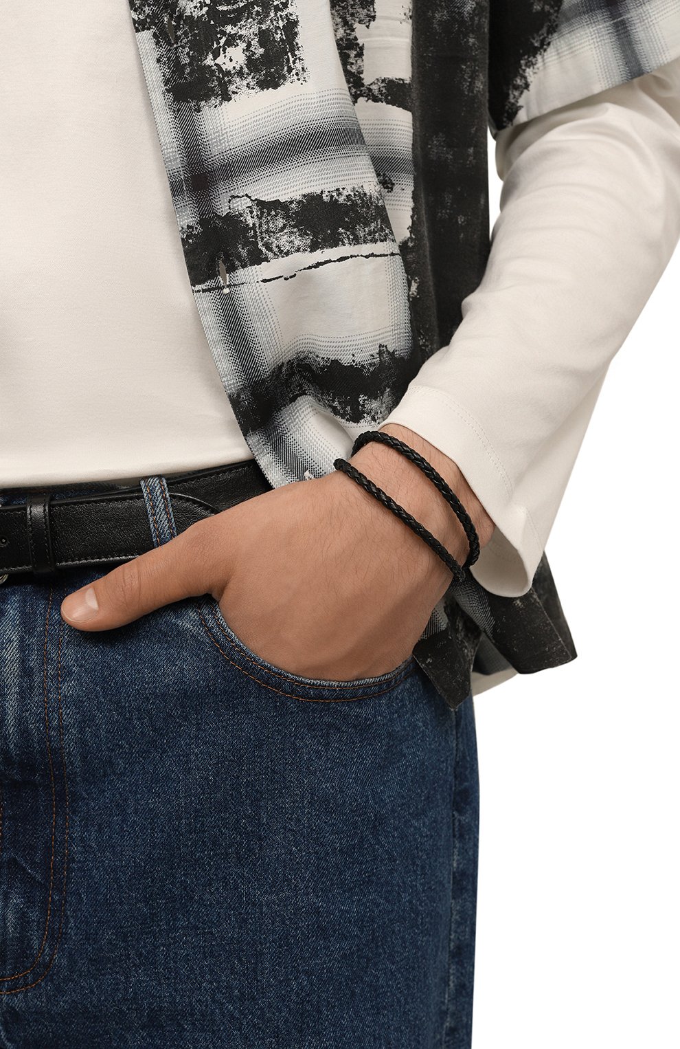 Кожаный браслет HUGO, арт. 50511019, фото 2