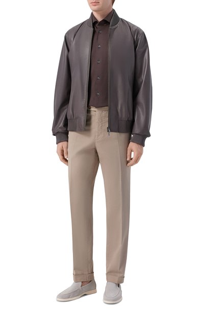 Замшевые лоферы FRANCESCHETTI, арт. 1078032/R0VESC. GINEVRA, фото 2