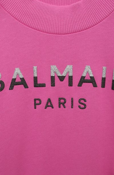 Хлопковый свитшот BALMAIN, арт. BV4A90, фото 3