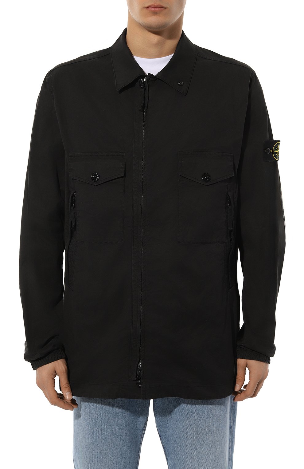 Хлопковая куртка STONE ISLAND, арт. 751510610, фото 3