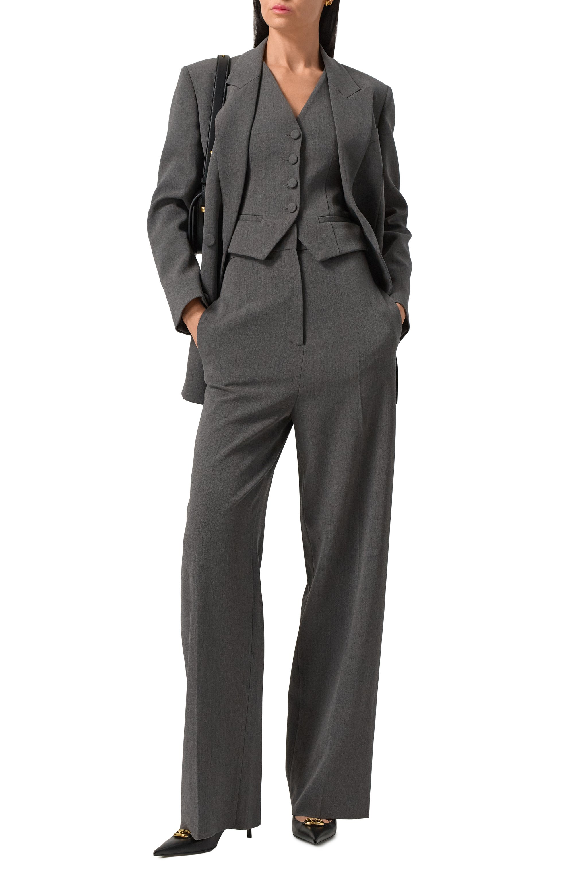 Шерстяной жилет VALENTINO, арт. 5B3CF0F07CU, фото 2