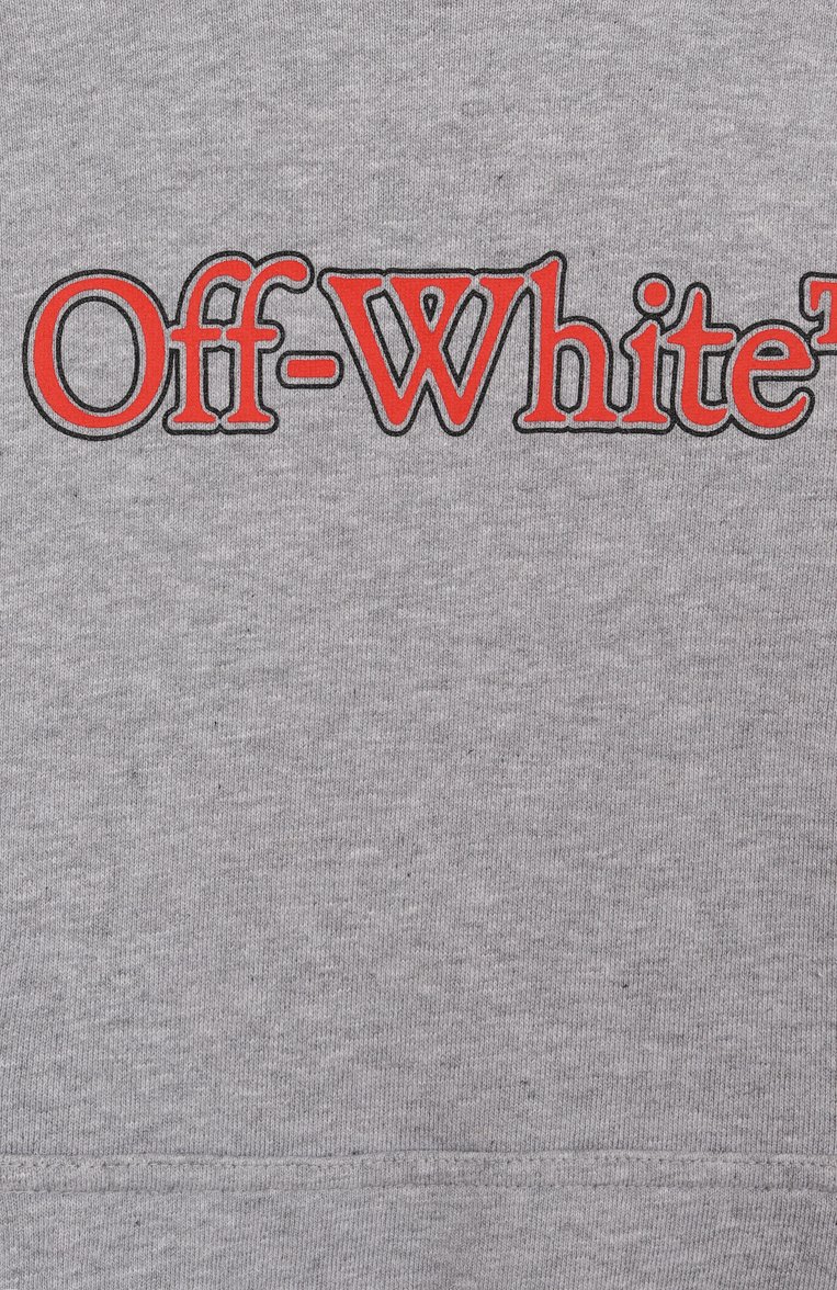 Хлопковое худи OFF-WHITE, арт. 0BBB001S25FLE001/4-12, фото 1