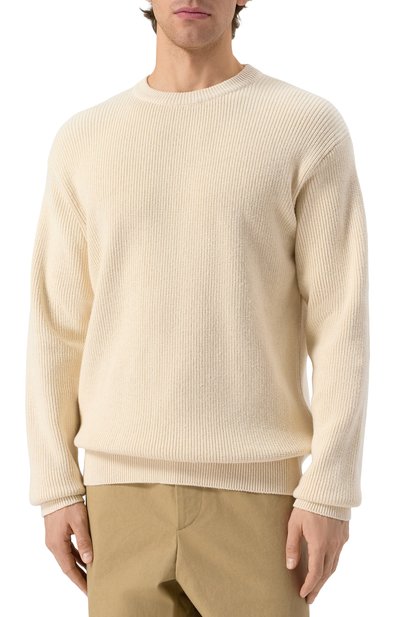 Хлопковый свитер JIL SANDER, арт. J47GP0164-J15365, фото 3