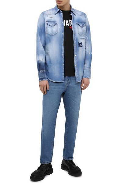 Джинсовая рубашка DSQUARED2, арт. S74DM0494/S30341, фото 2