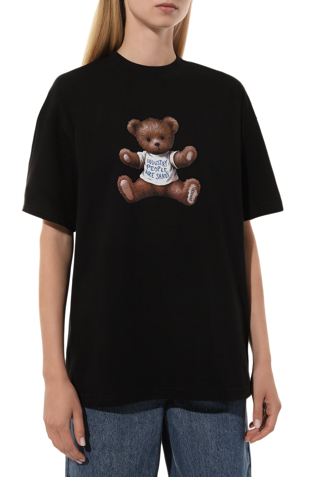 Хлопковая футболка DOMREBEL, арт. INDUSTRY/T-SHIRT, фото 3