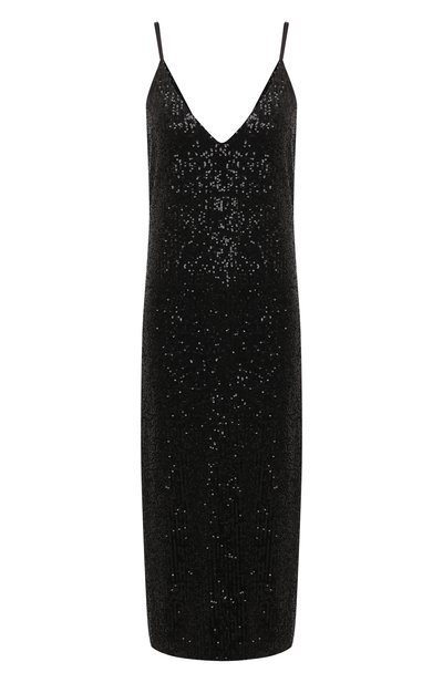 Женское платье с отделкой пайетками IN THE MOOD FOR LOVE, арт. N0A S0LID DRESS