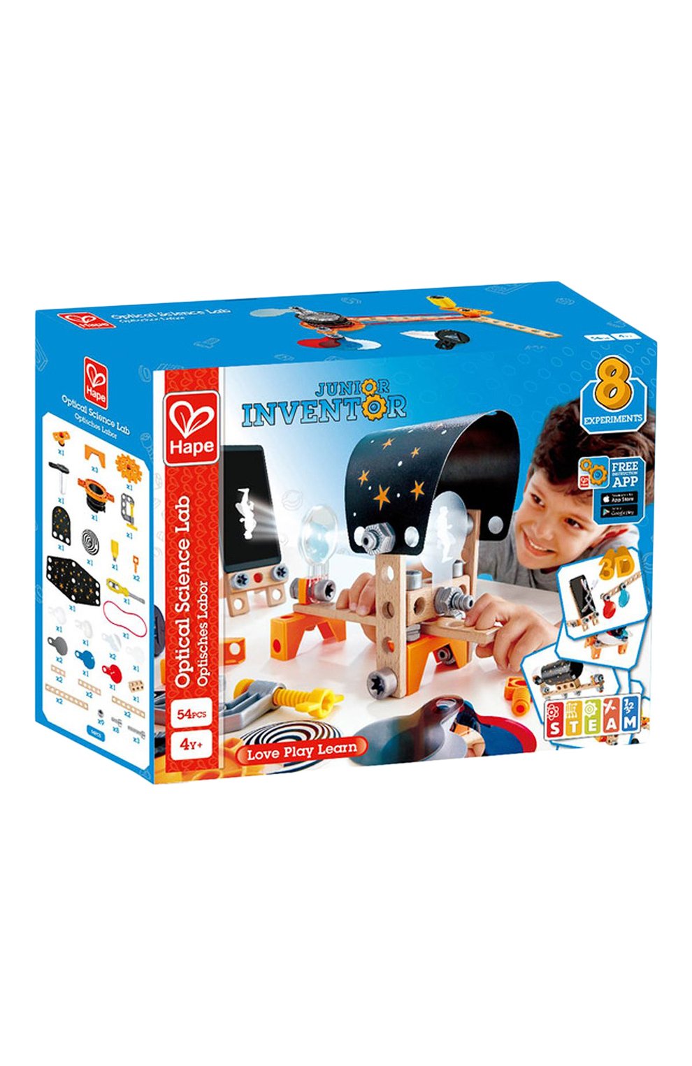 Игра лаборатория оптических наук HAPE, арт. E3034_HP, фото 1