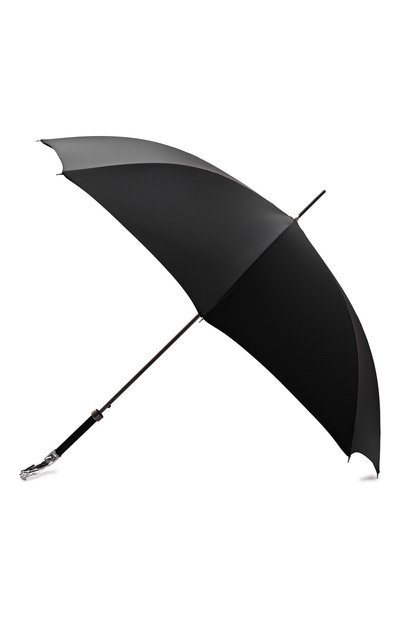 Зонт-трость PASOTTI OMBRELLI черного цвета по цене 30700 руб., арт. 0MITU0 478/SC0TLAND 50890/5, фото 2 Зонт-трость PASOTTI OMBRELLI, арт. 0MITU0 478/SC0TLAND 50890/5, фото 2