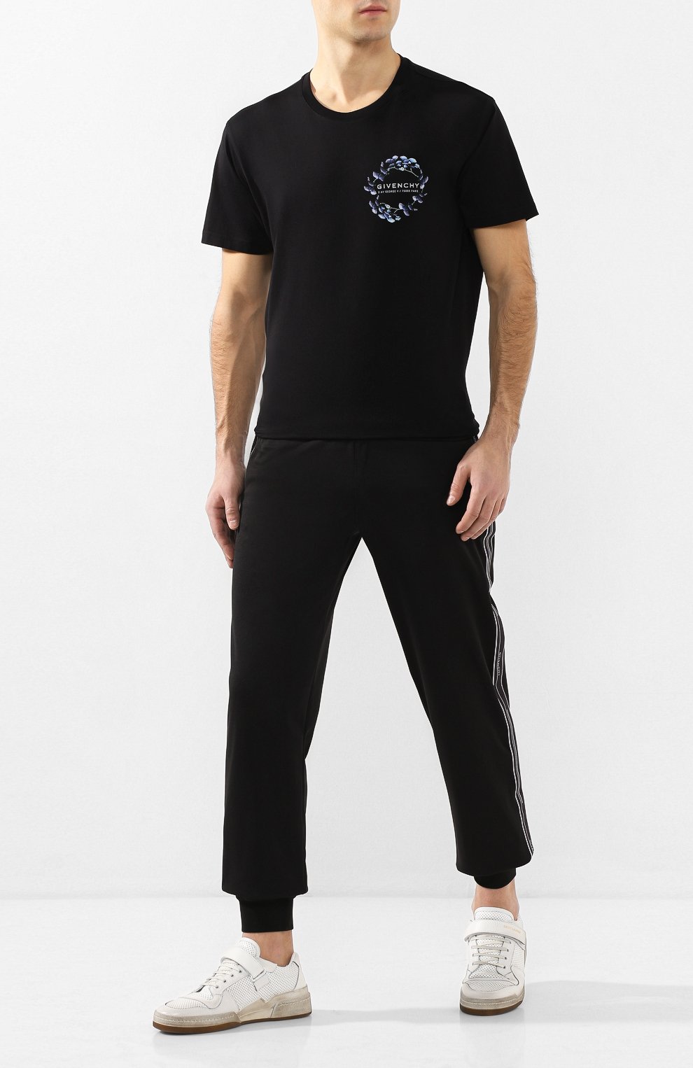 Хлопковая футболка GIVENCHY, арт. BM70VC3002, фото 2