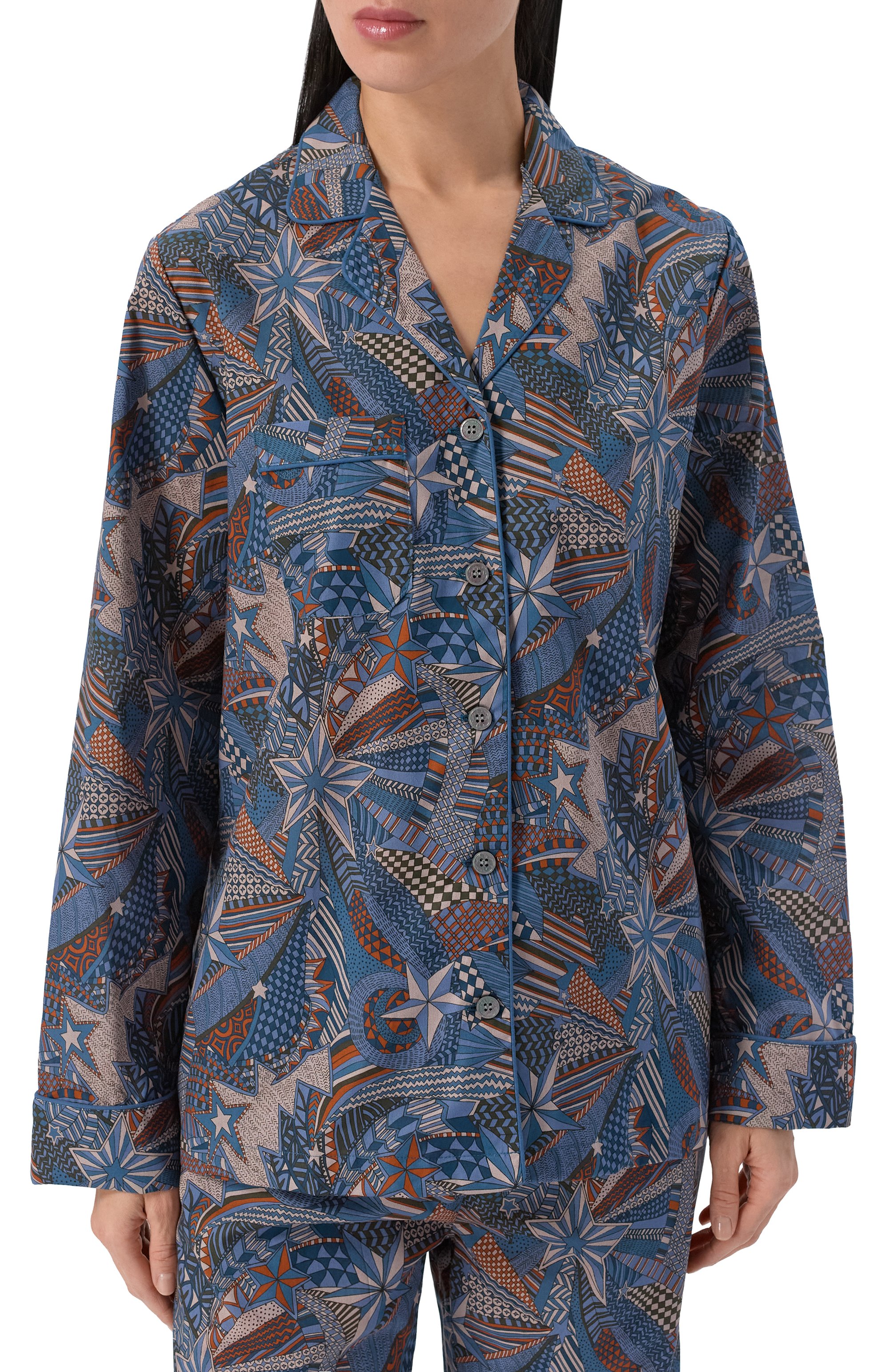 Хлопковая пижама DEREK ROSE, арт. 2012/LEDB093, фото 3