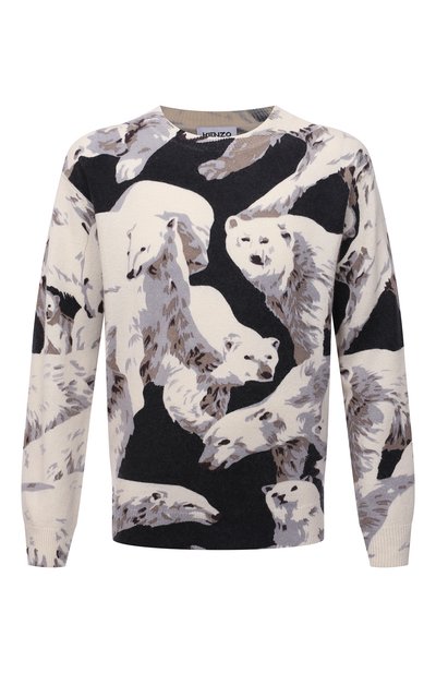 Шерстяной джемпер polar bear KENZO, арт. FB65PU6253CA, фото 1