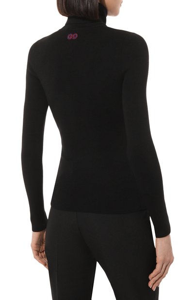 Шерстяная водолазка GUCCI, арт. 467680 XKA7X, фото 4