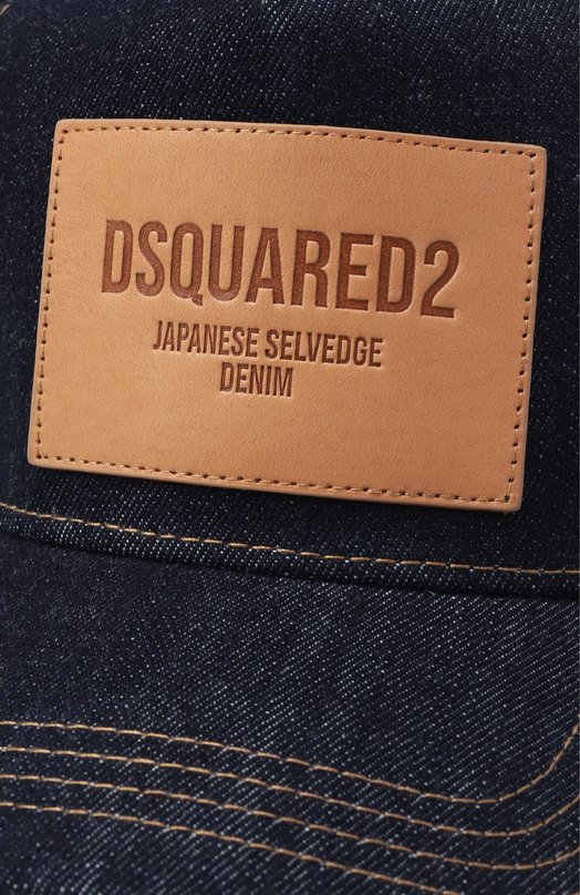 Джинсовая бейсболка Dsquared2 BCM0937/10108435 Синий  BCM0937/10108435 Фото 4