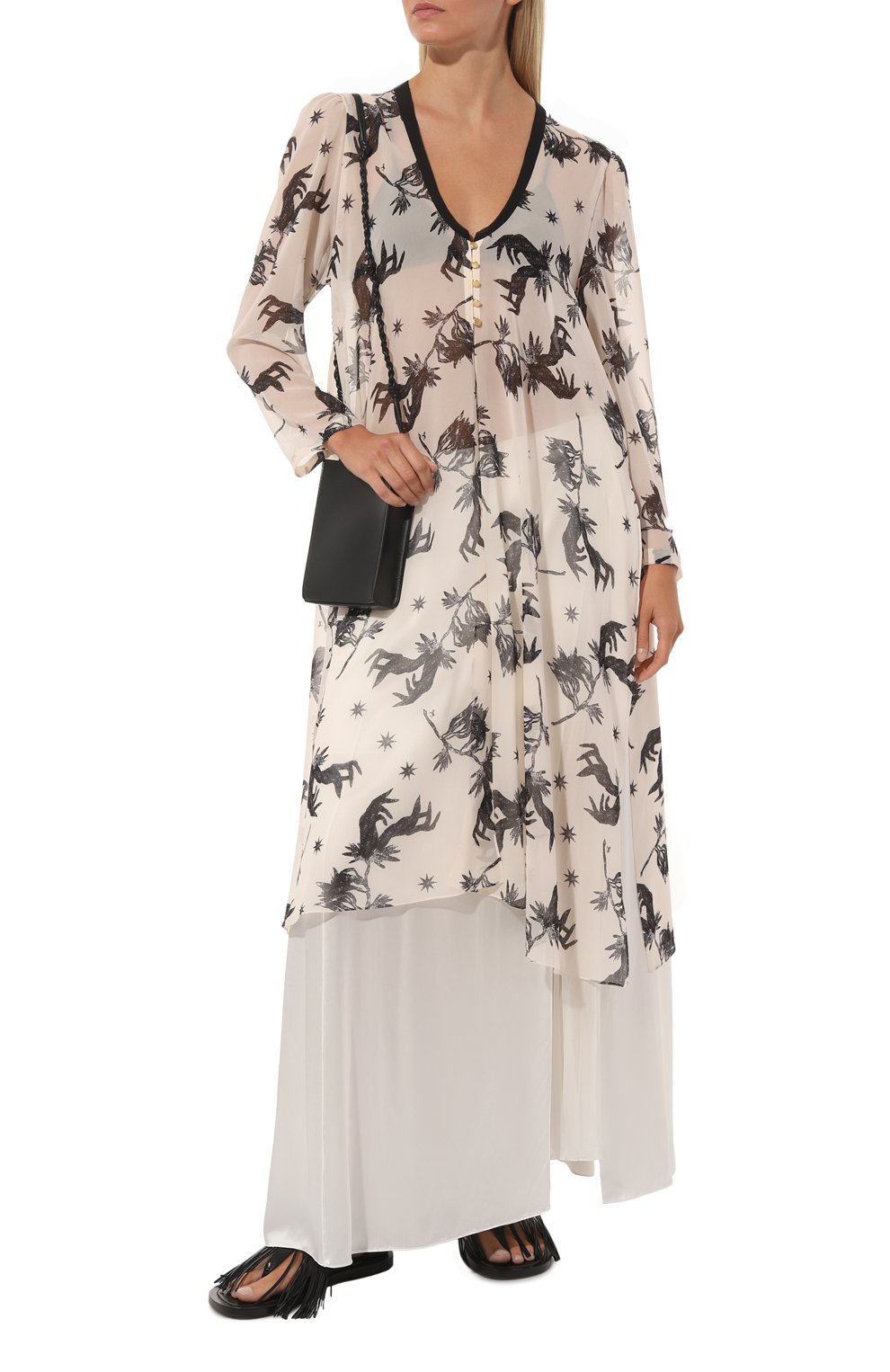 Шелковая блузка ULYANA SERGEENKO, арт. CMA004SS23Marocco 3180т22, фото 2