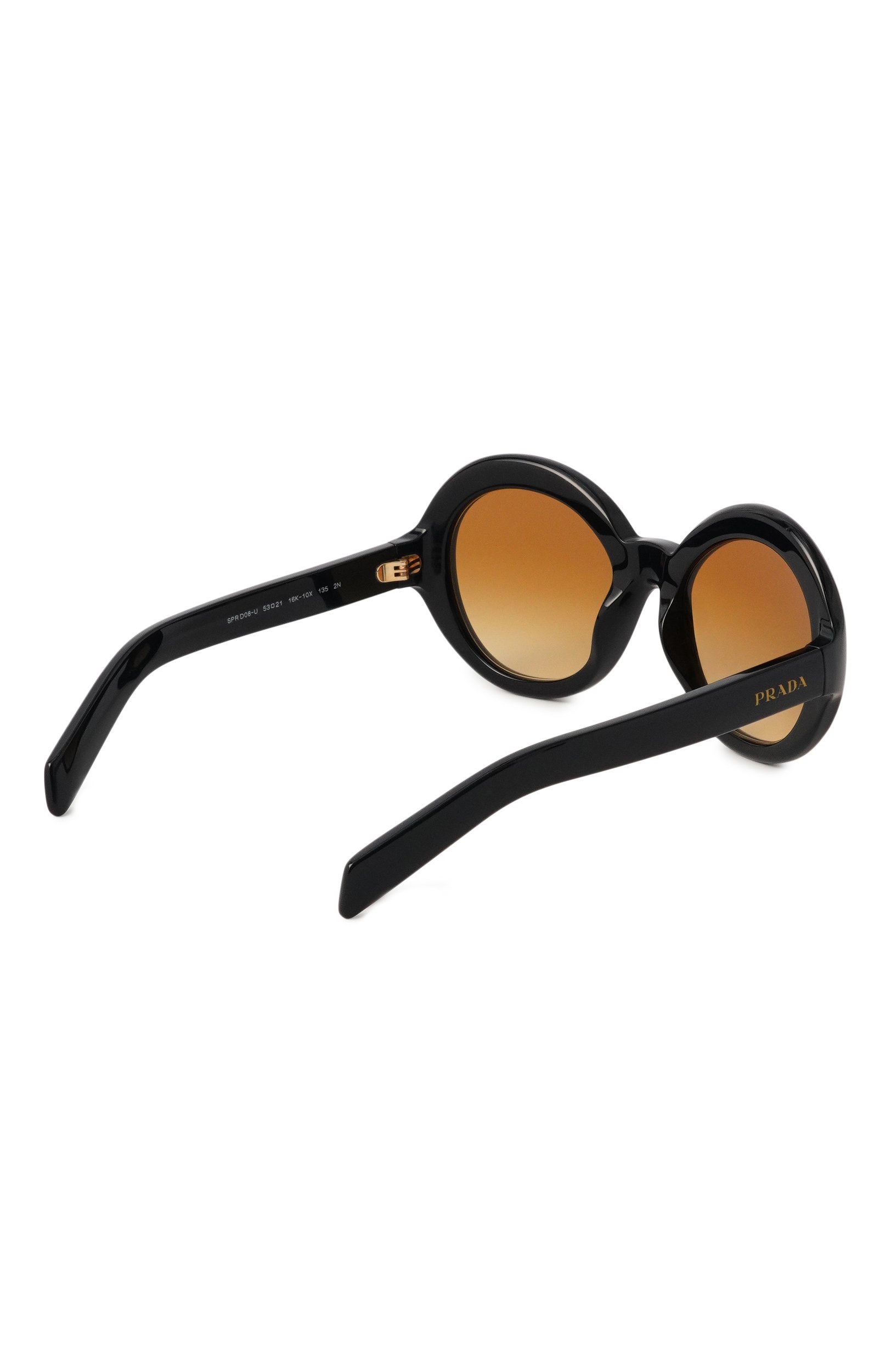 Солнцезащитные очки PRADA коричневого цвета по цене 56600 руб., арт. C08S-16K10X, фото 3 Солнцезащитные очки PRADA, арт. C08S-16K10X, фото 3