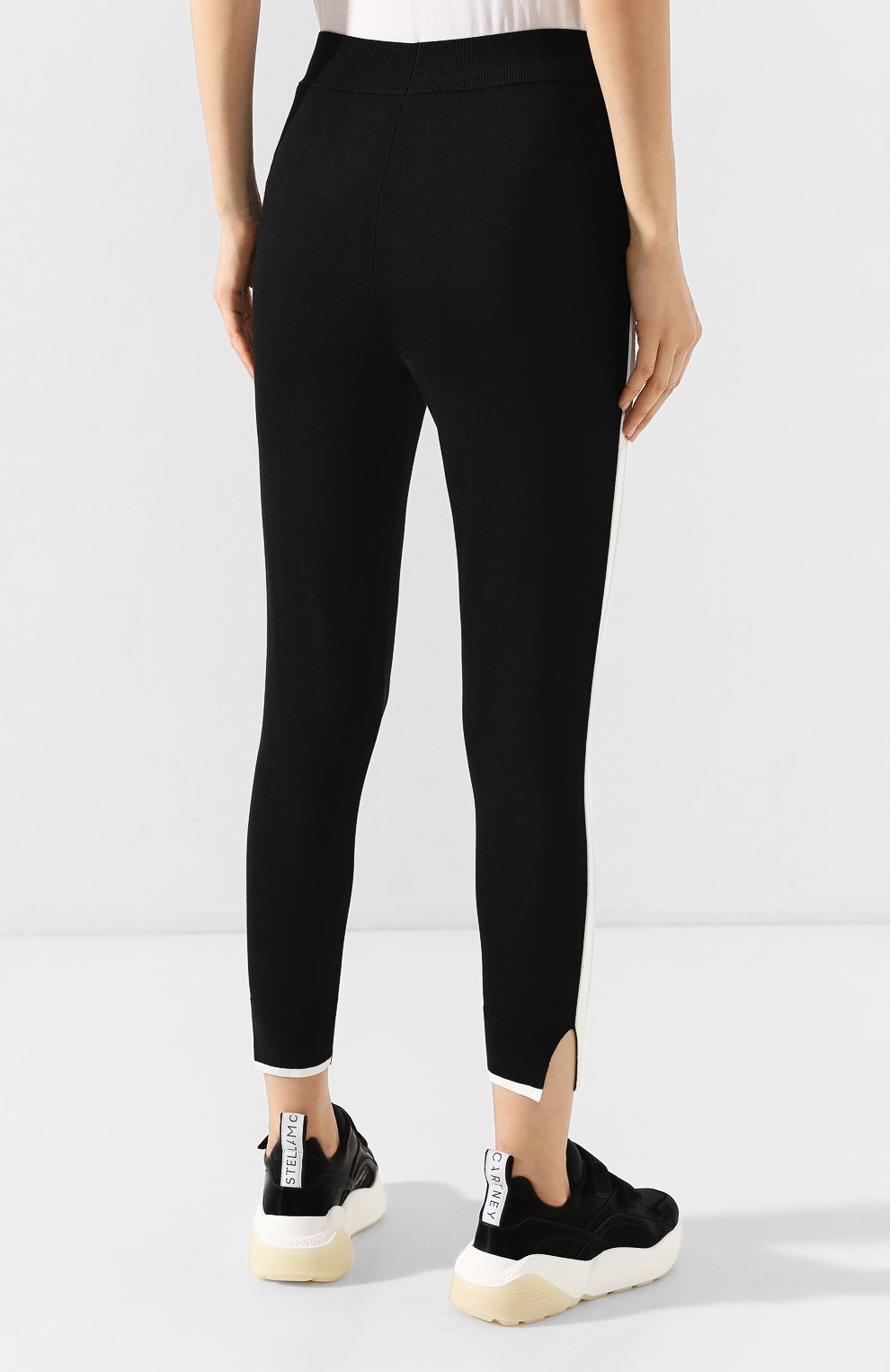 Брюки из смеси вискозы и хлопка STELLA MCCARTNEY, арт. 244734/S2160, фото 4