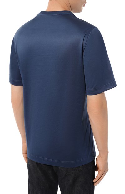 Хлопковая футболка ZILLI, арт. TSR02DZS56014ZS035102, фото 4