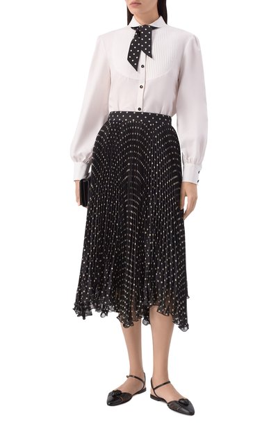 Шелковая юбка VALENTINO, арт. 8B3RAEL5/9AB, фото 2