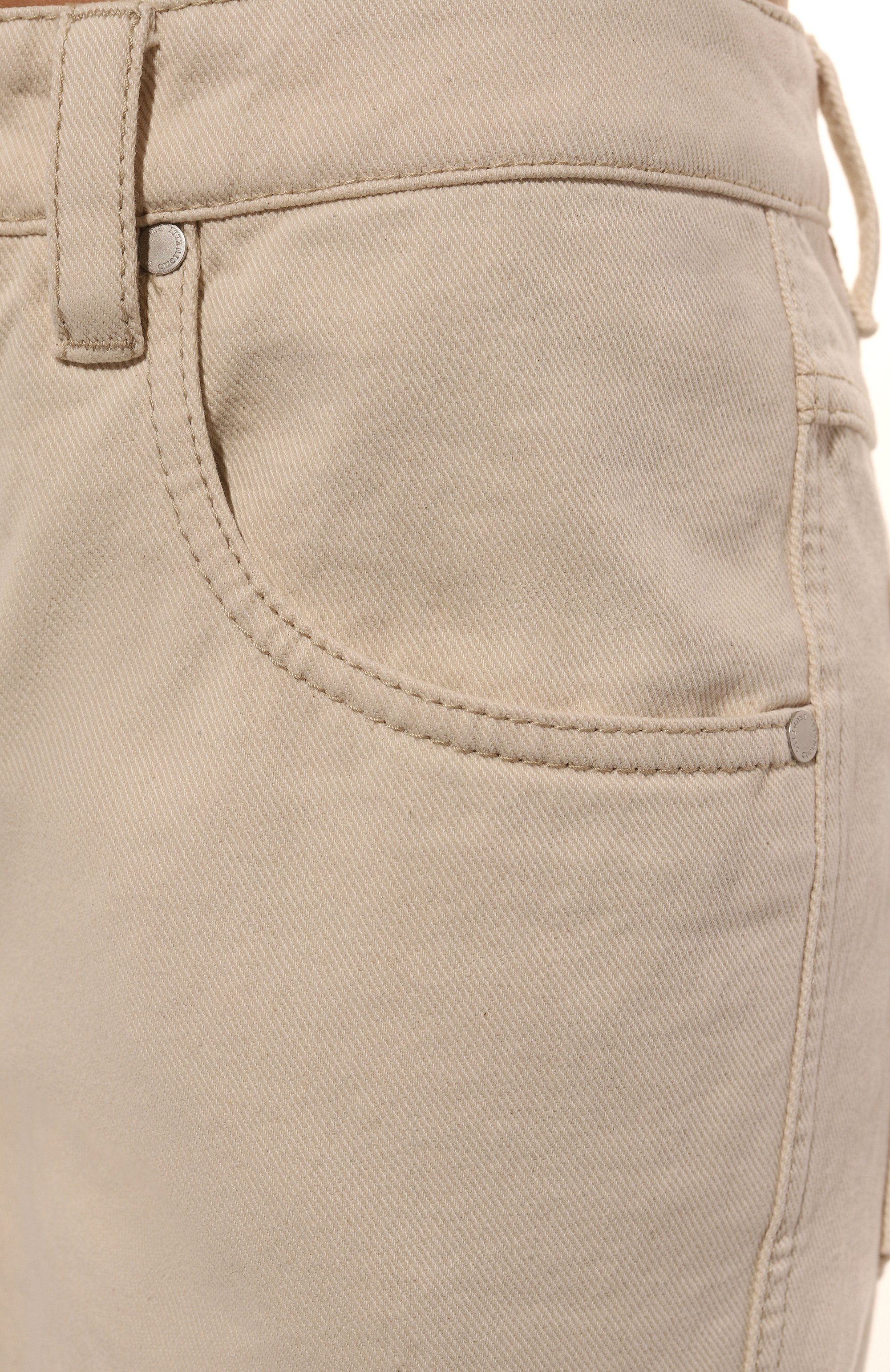 Джинсы BRUNELLO CUCINELLI бежевого цвета по цене 99500 руб., арт. MB030P5847, фото 5 Джинсы BRUNELLO CUCINELLI, арт. MB030P5847, фото 5