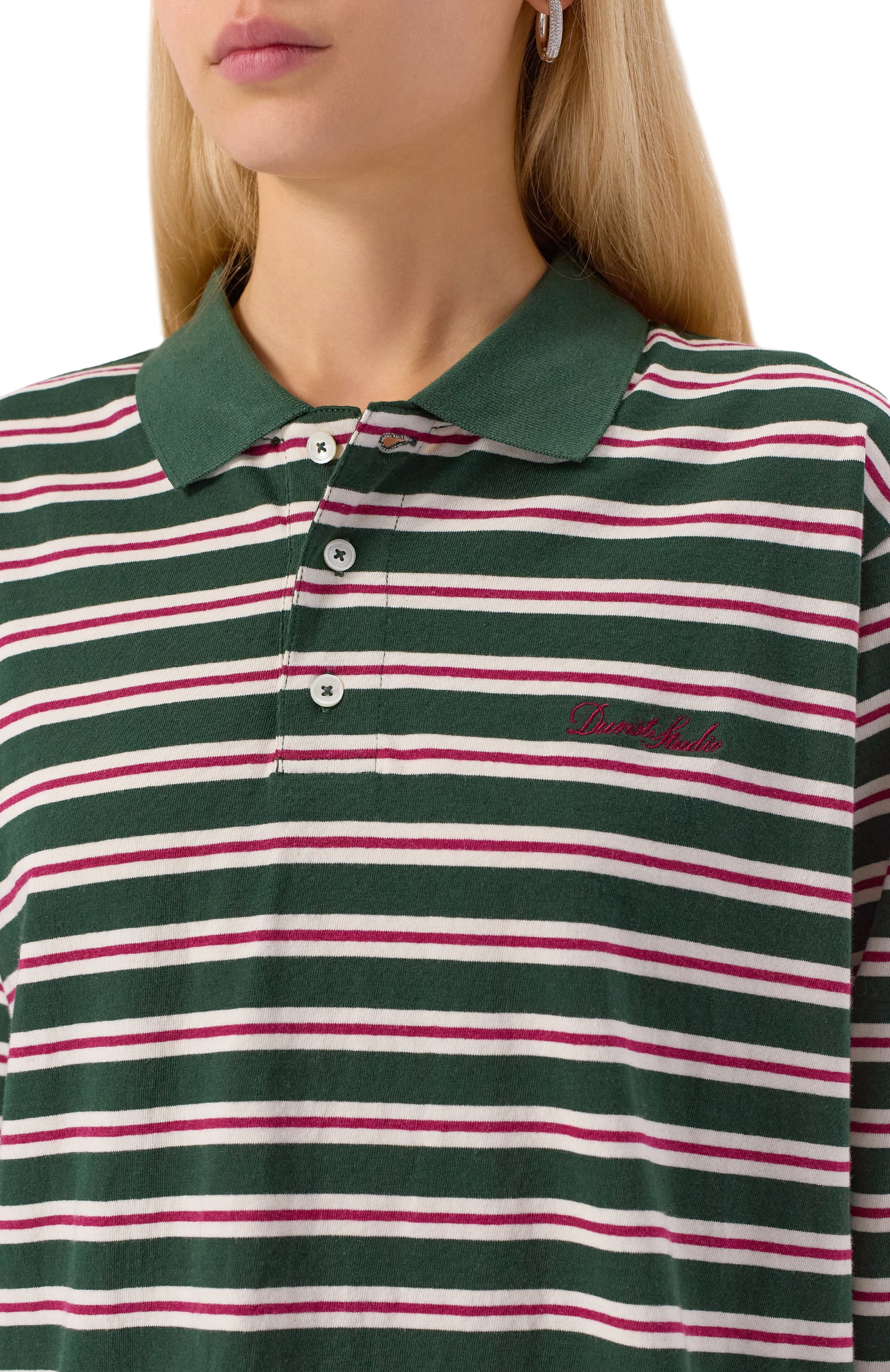 Хлопковое поло DUNST, арт. UDTS5C119E3, фото 5