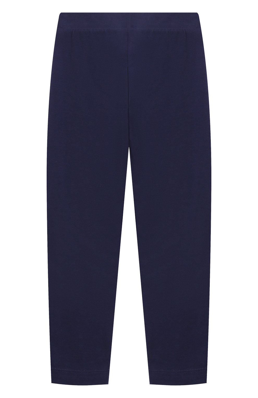 Хлопковые легинсы MOSCHINO темно-синего цвета по цене 5995 руб., арт. HDP065/LBA12/4-8, фото 2 Хлопковые легинсы MOSCHINO, арт. HDP065/LBA12/4-8, фото 2