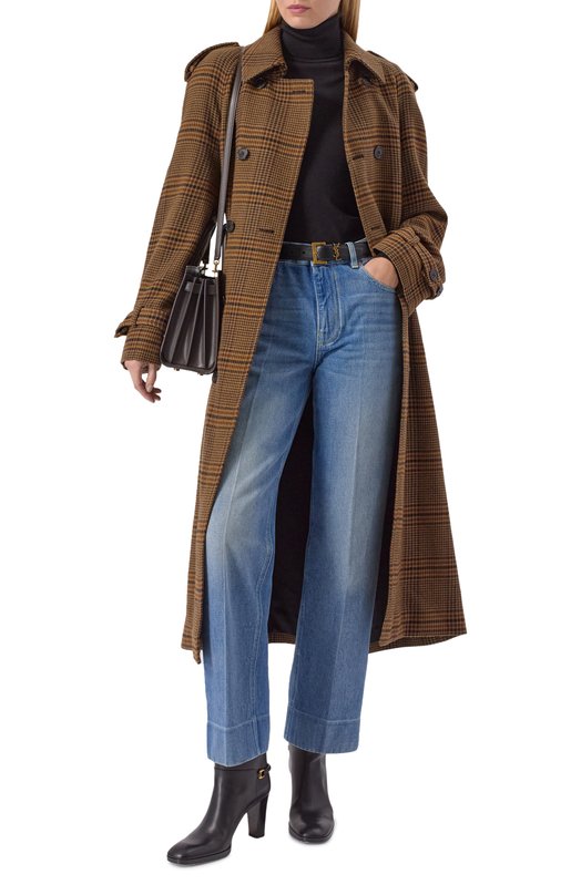 Кожаные ботильоны Sulpice 80 Saint Laurent 841573/28N00 Чёрный  841573/28N00 Фото 3